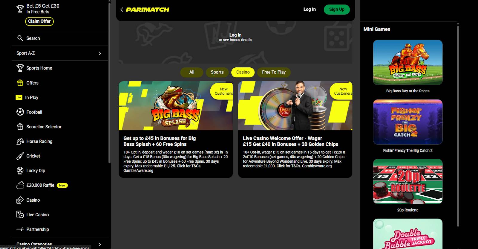 Parimatch Casino